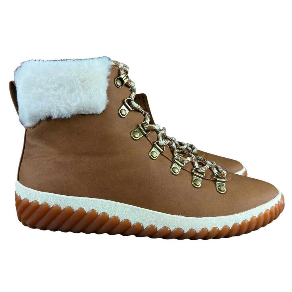 Skechers Women's Jagged Pond No Regrets Chestnut Brown Ankle Boots Sizes 6 - 9